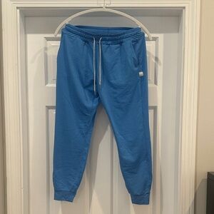 Vuori Performance Jogger Azure Blue. Great condition.